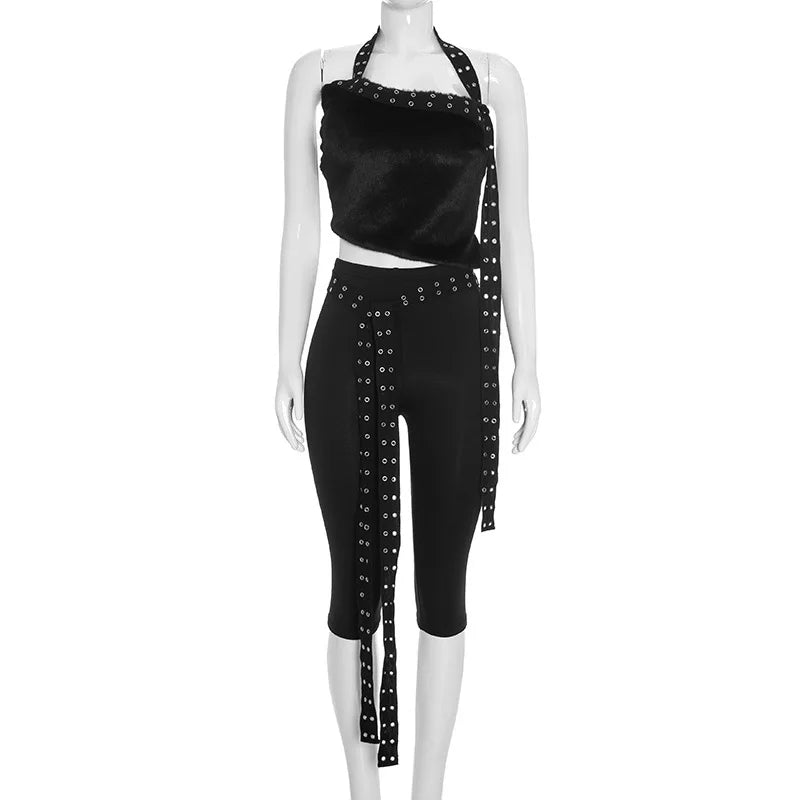 Women's Halter Two Piece Set - Additional View 9