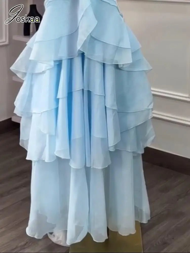 Women's Floral Print Backless Halter Maxi Dress Purple Long Dress – Side View