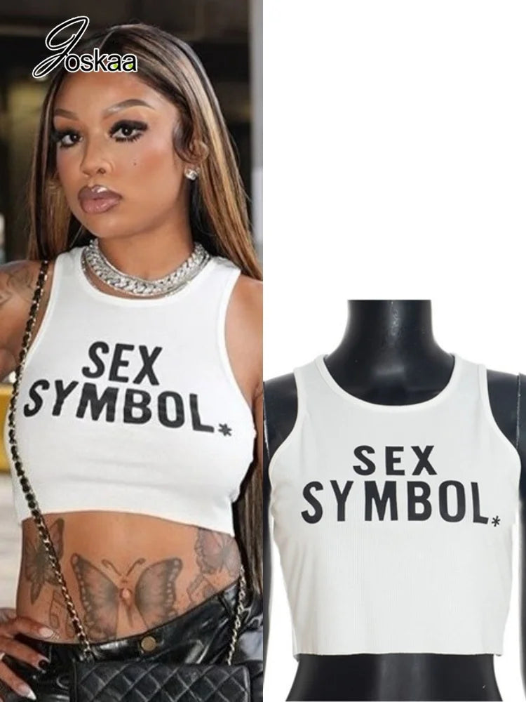 Women's Ribbed Knit Sleeveless Bodycon Top - Women's Fashion Wholesale - Front View
