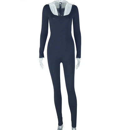Women's Long Sleeve Bodycon Jumpsuit Romper