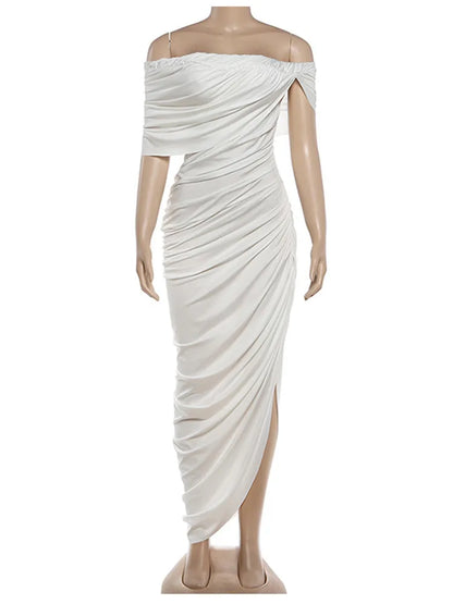Joskaa Ruched Backless Bodycon Dress - bodycon dress image 5