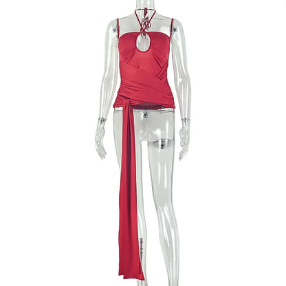 Joskaa Ruched Top Wrap Chest Slip - top image 5