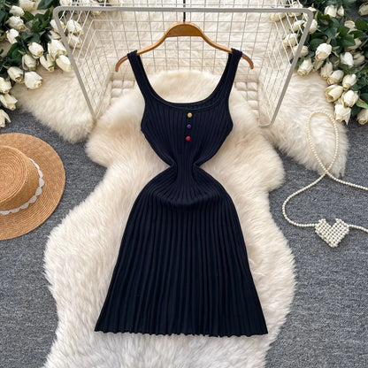Wholesale Women's Knit Bodycon Ribbed Mini Dress