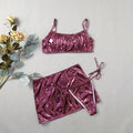 Bright Pink 3 Pcs