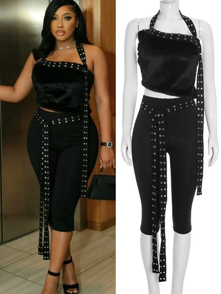 Women's Halter Two Piece Set - Additional View 8