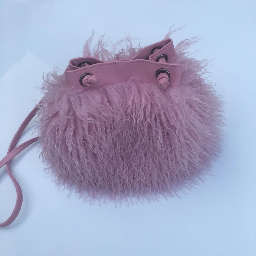 Wholesale Long Faux Fur Wool Shawl Accessory