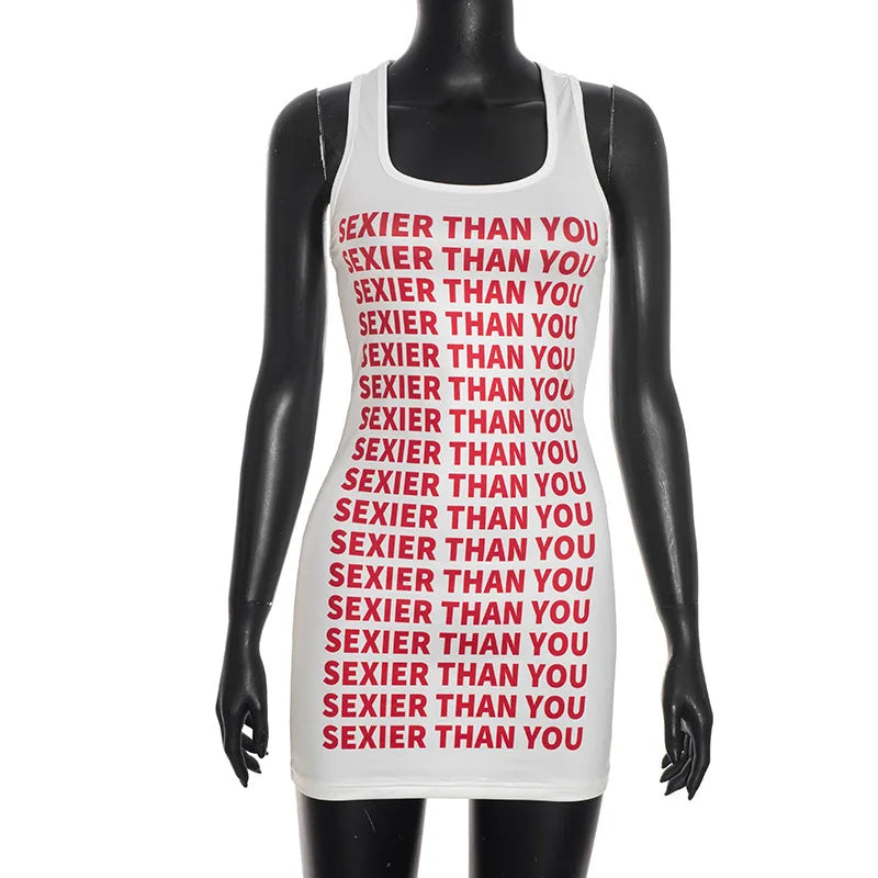Women's Sleeveless Bodycon Mini Dress - Additional View 9