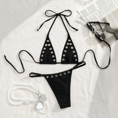 Joskaa Swimwear Metal Ring Decorate - swimwear image 6