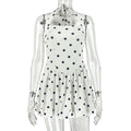 White Polka Dot