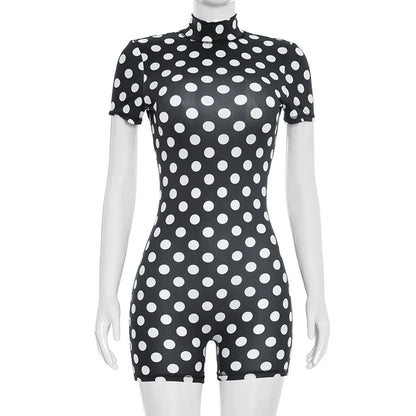 Women's Ruched Backless Bodycon Romper - Additional View 9