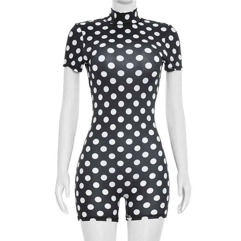Women's Ruched Backless Bodycon Romper - Additional View 9