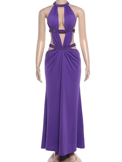 Joskaa Cutout Backless Bodycon Maxi Dress - maxi dress image 6