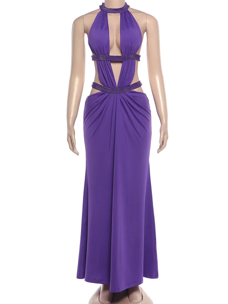 Joskaa Cutout Backless Bodycon Maxi Dress - maxi dress image 6
