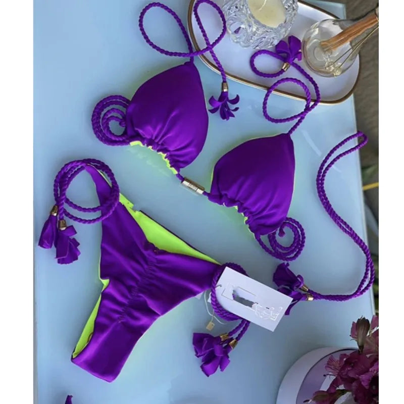 Wholesale Women's Swimwear Piece Bikini Set