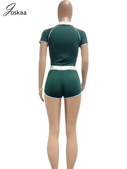 Women's Two Piece Set - Model Wearing Style