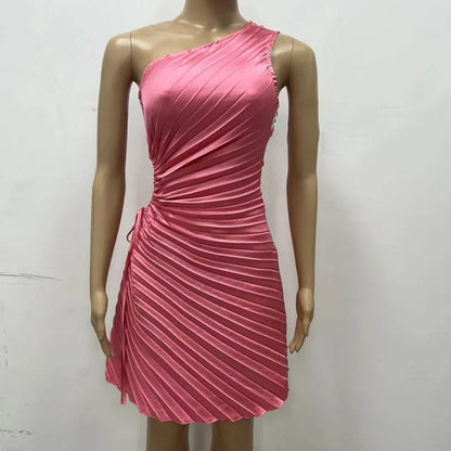 Women's Cutout Sleeveless Bodycon Mini Dress