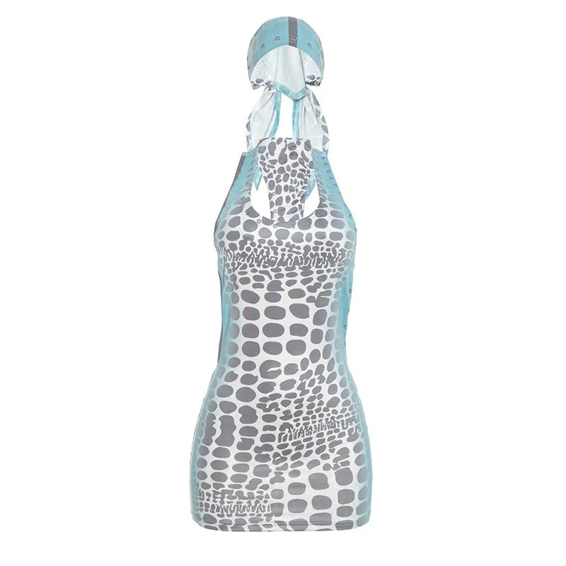 Women's Backless Bodycon Two Piece Set 7469 - Additional View 7