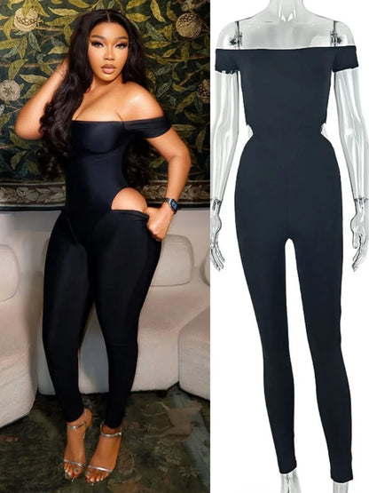 Women's Cutout Sleeveless Bodycon Romper - Additional View 8