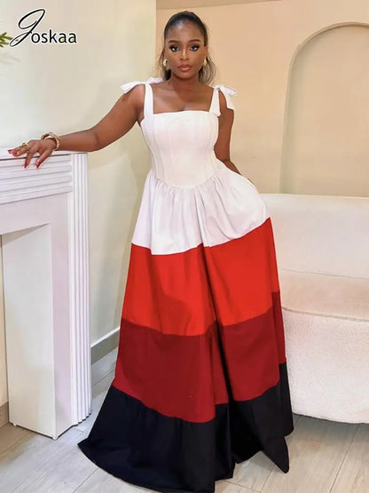 Wholesale Women's High Waist Bodycon Maxi Dress – Women's Fashion Wholesale – Front View