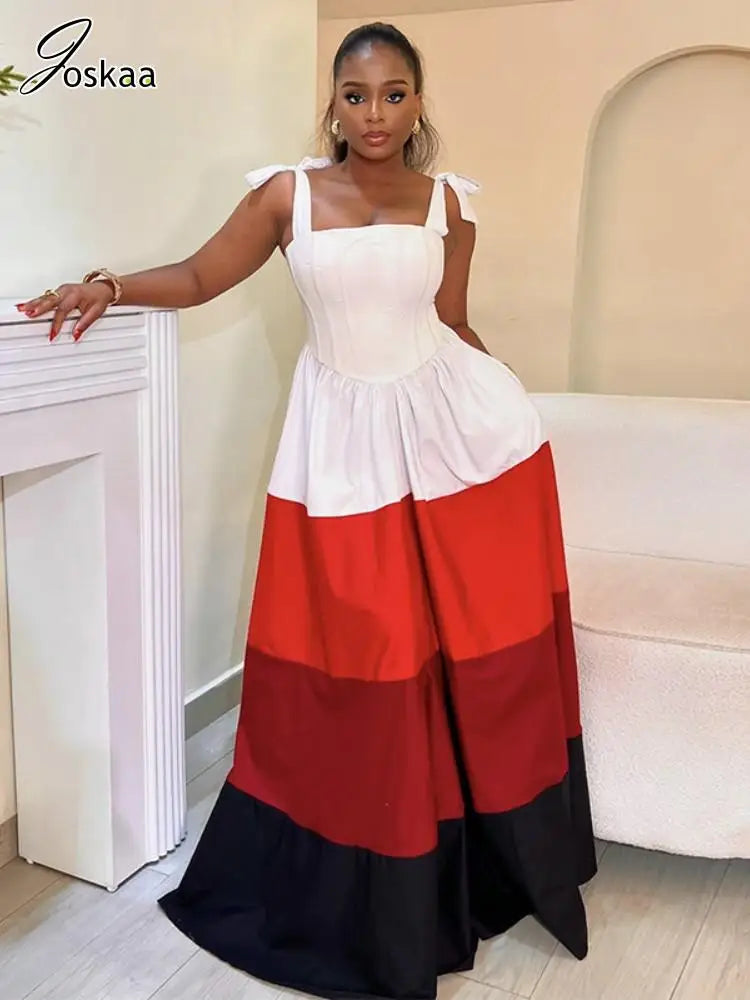 Wholesale Women's High Waist Bodycon Maxi Dress – Women's Fashion Wholesale – Front View