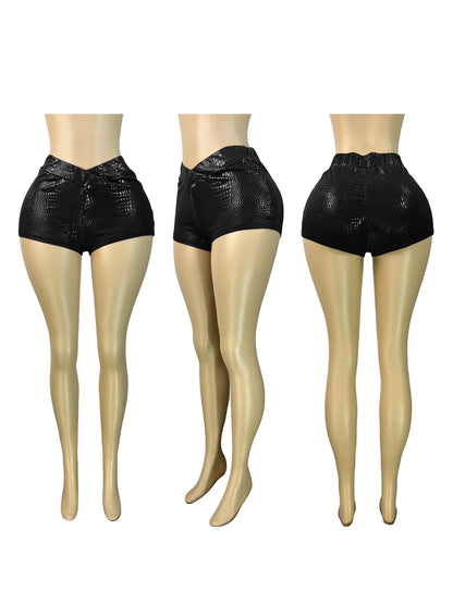 Joskaa Bodycon Pants Elastic Metallic Gold - pants image 5