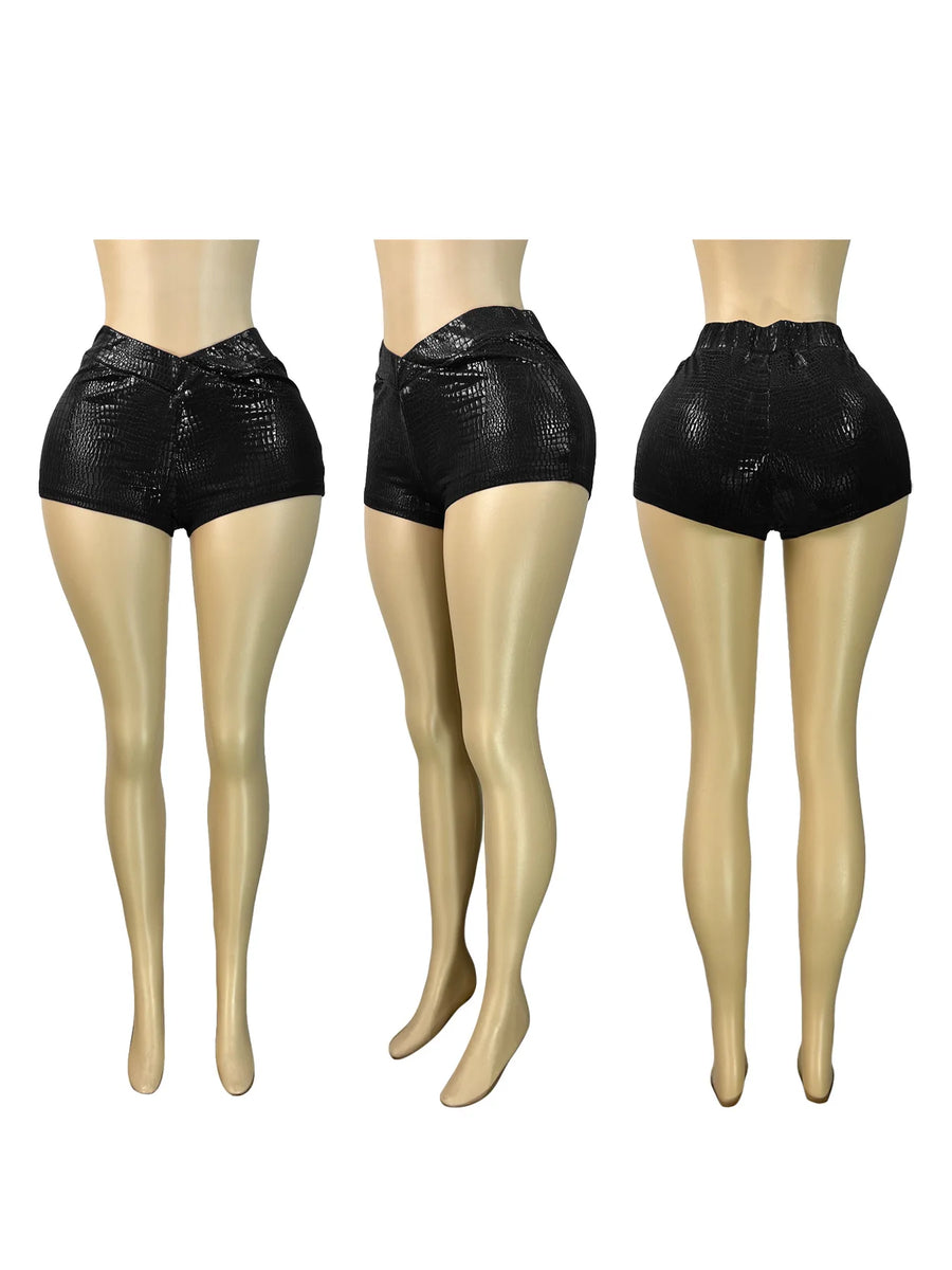 Joskaa Bodycon Pants Elastic Metallic Gold - pants image 5