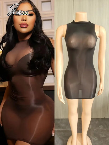 Wholesale Women's Sleeveless Bodycon Mini Dress – Women's Fashion Wholesale – Front View