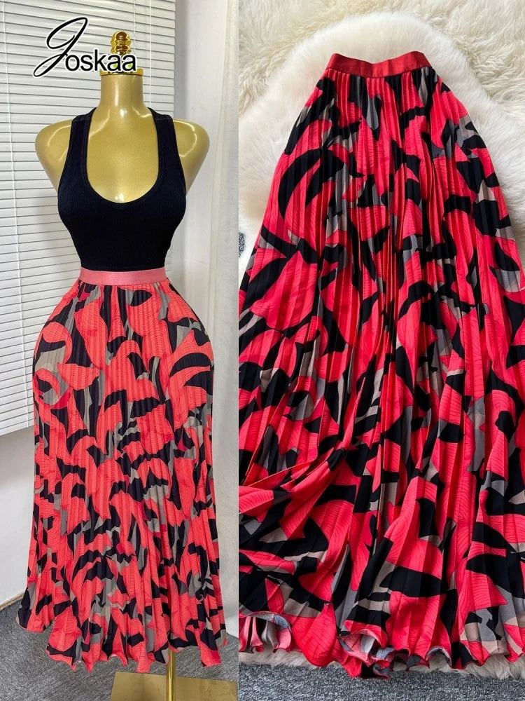 Women's High Waist Maxi Dress - Side View