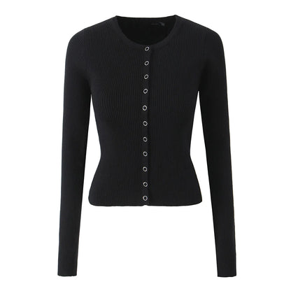 Joskaa Ribbed Knit Crop Two Piece Set - two piece set image 5