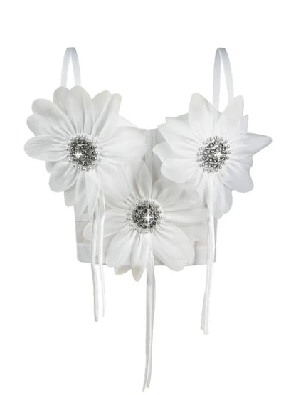 Wholesale Women's Floral Print Crop Two Piece Set