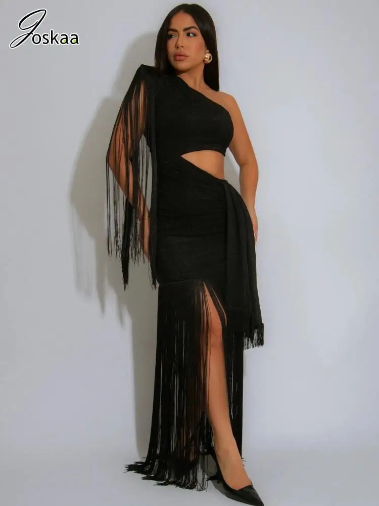 Wholesale Women's Backless Cutout Bodycon Dress Black – Back View