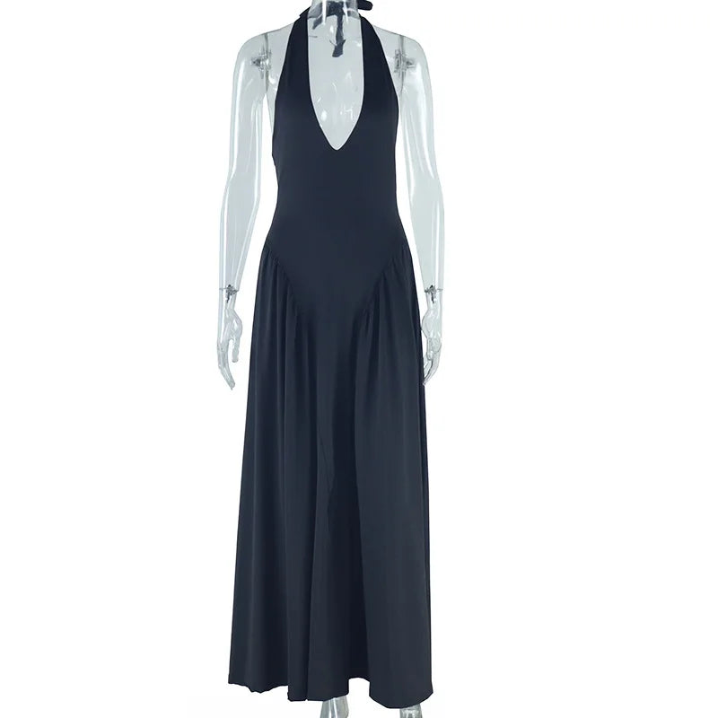 Wholesale Women's Backless Halter Bodycon Dress