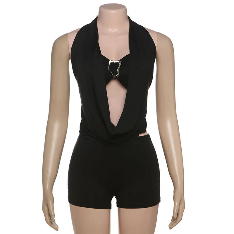 Wholesale Women's Halter Strapless Two Piece Set