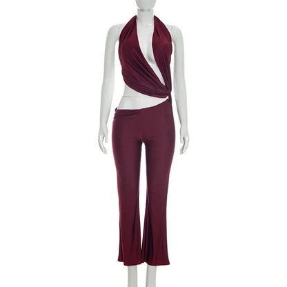 Joskaa Backless Halter Bodycon Romper - romper image 7