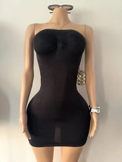 Women's Seamless Tummy Tuck Bodycon Dress