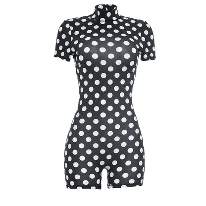 Women's Ruched Backless Bodycon Romper - Additional View 7