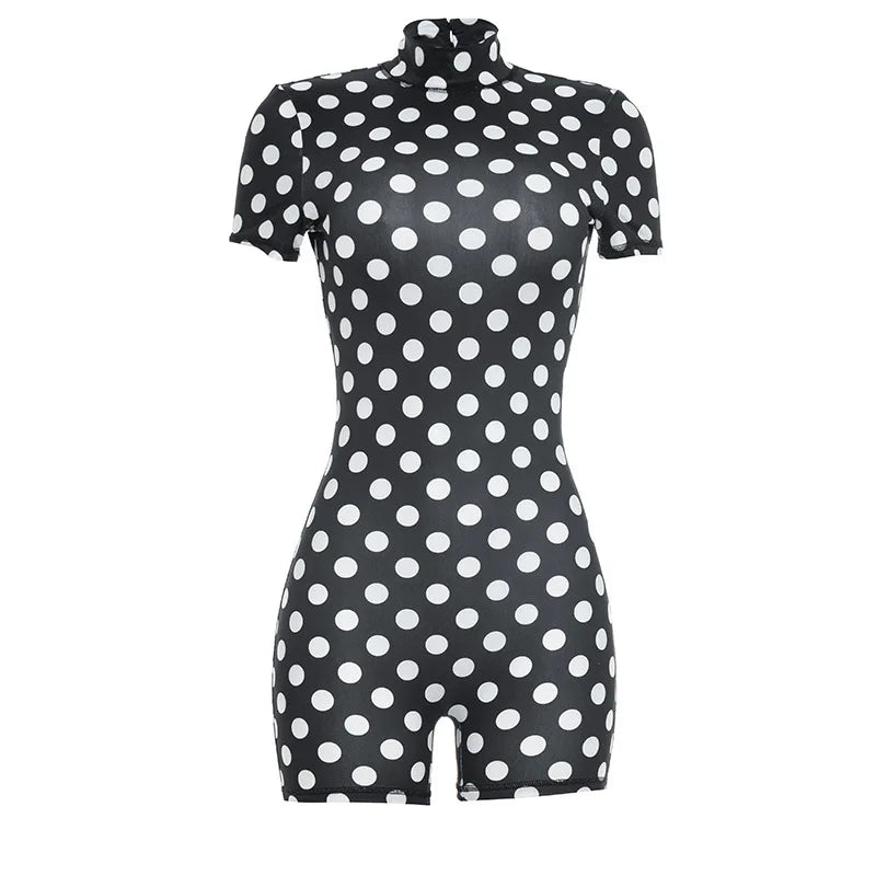 Women's Ruched Backless Bodycon Romper - Additional View 7