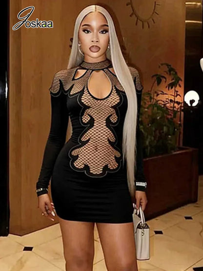 Wholesale Women's Long Sleeve Bodycon Mini Dress – Women's Fashion Wholesale – Front View