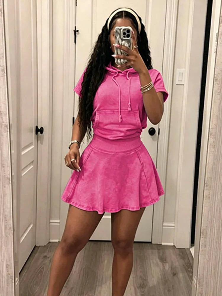Women's High Waist Two Piece Set Quality - Detail View 11