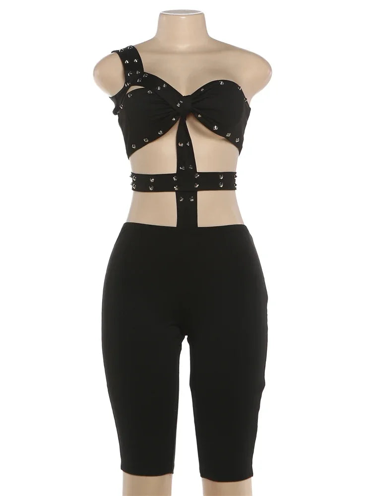 Joskaa Cutout Backless Sleeveless Bodycon Romper - romper image 5