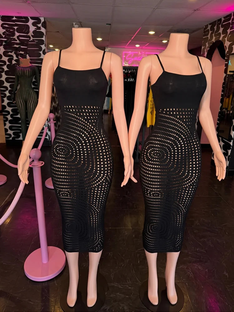 Wholesale Women's Cutout Sleeveless Bodycon Dress