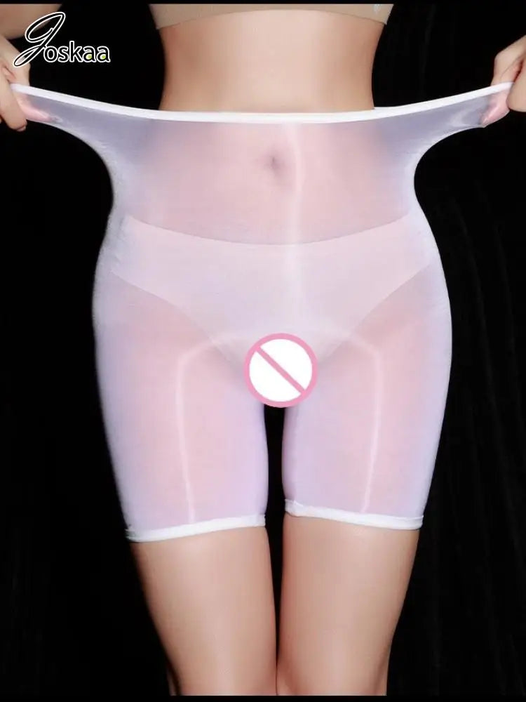 Women's Mesh Transparent Fashion Stockings – Back View