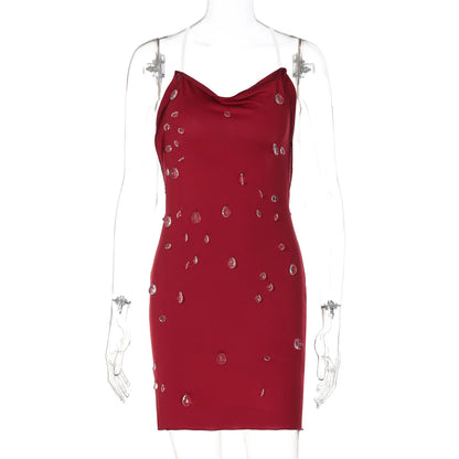Joskaa Backless Sleeveless Bodycon Mini Dress - mini dress image 7