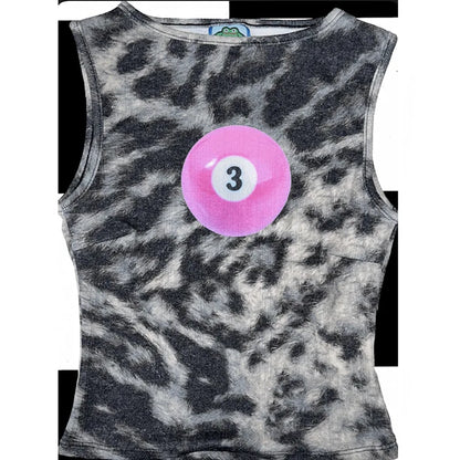 Wholesale Women's Leopard Print Sleeveless Top