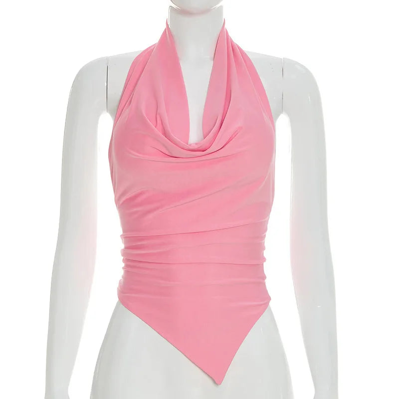 Joskaa Backless Halter Sleeveless Crop Top - top image 8