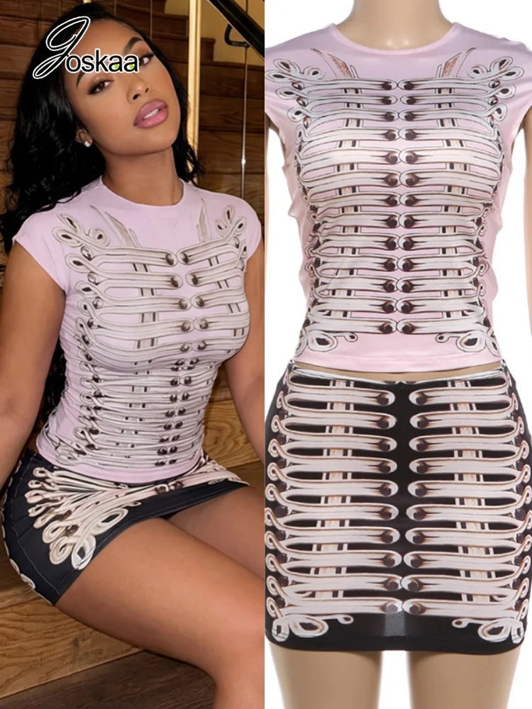 Wholesale Women's Sleeveless Mini Two Piece Set – Women's Fashion Wholesale – Front View