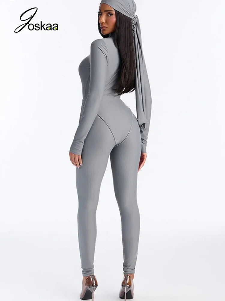 Women's Long Sleeve Two Piece Set 5229 - Front View
