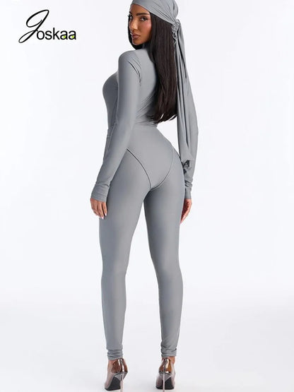 Women's Long Sleeve Two Piece Set 5229 - Front View