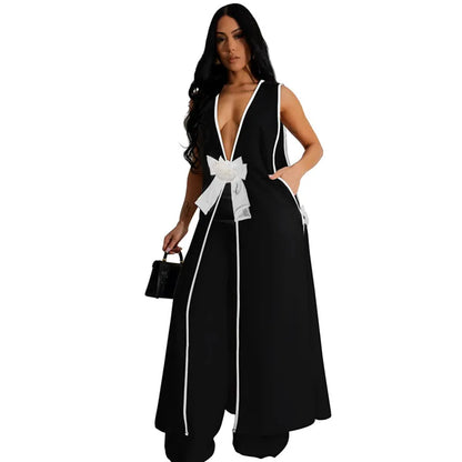 Women's Floral Print Flare Two Piece Set