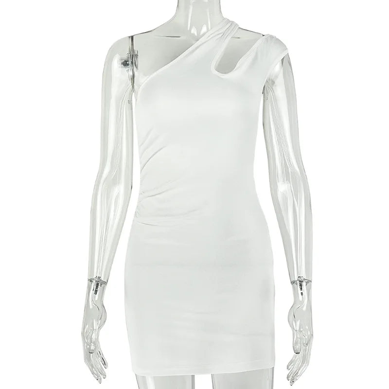 Women's Backless Sleeveless Bodycon Mini Dress